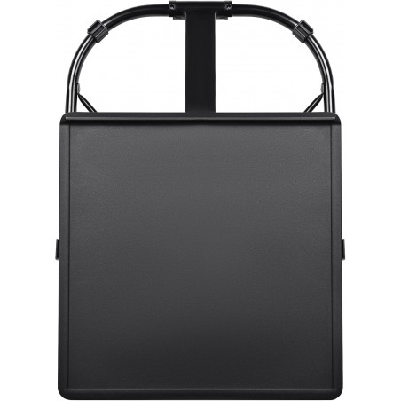 Mesa Auxiliar Plegable con Altura Ajustable, Forma de C, con 3 Alturas (de 63,5 a 76 cm), 3 Ángulos Ajustables, Portátil