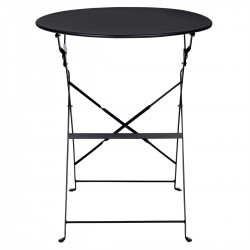 JUEGO DE MESA Y SILLA AM-OFS201-BLACK