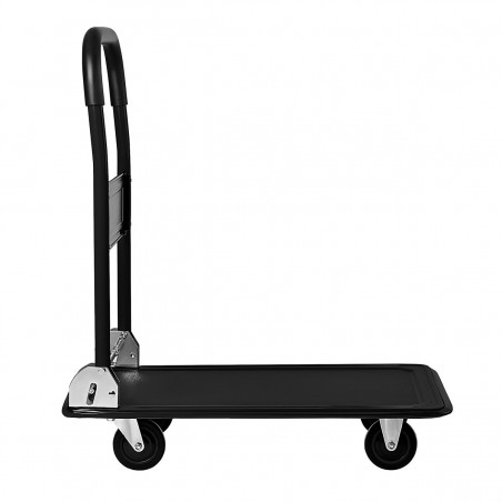 Carro de Plataforma Transporte Industrial Plegable con Ruedas. Carretilla de Mano. Carga 150kg. Carrito Mudanzas, hogar