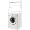 Estantería de Baño sobre Inodoro o Lavadora | Ahorra Espacio con 3 Baldas | Mueble organizador para toallas, ropa