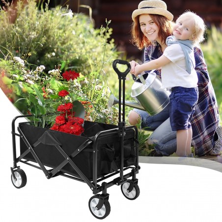 CARRO DE MANO PLEGABLE AM-OTC05-BLACK