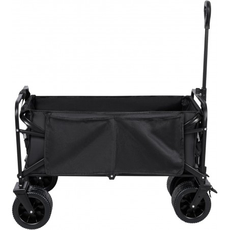 Carro de Mano Plegable con Ruedas Grandes Todoterreno | Carrito Multiusos Ideal Playa, Compra, Jardín o Camping | 150 kg