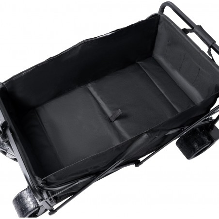 Carro de Mano Plegable con Ruedas Grandes Todoterreno | Carrito Multiusos Ideal Playa, Compra, Jardín o Camping | 150 kg