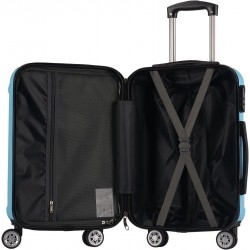 JUEGO DE 3 MALETAS HK-909 SKY BLUE