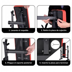BANCO DE GIMNASIO AM-EWL88