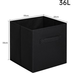 3x CAJAS DE ALMACENAJE AM-FBS36-BLACK