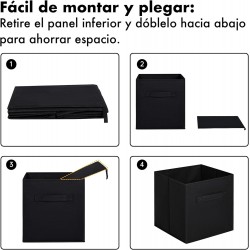 3x CAJAS DE ALMACENAJE AM-FBS36-BLACK