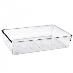 Set de 25 Cajones de Organización | Organizadores de Plástico Transparentes | Separadores de Cajones para Escritorio