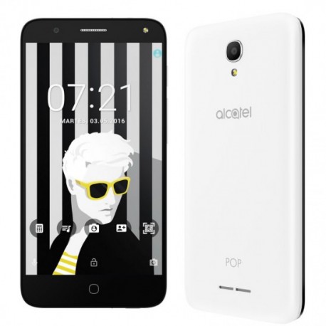 TELEFONO LIBRE ALCATEL POP4 5 5051 QUAD/1/8GB WHT