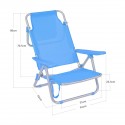 SILLA DE PLAYA AM-BC02-BLUE