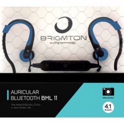 AURICULARES BRIGMTON BML-11 BLUETOOTH SPORT AZ