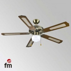 Ventilador Techo FM VTCLASSIC130 132CM 5A 60W C/L