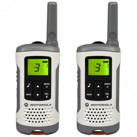 Walkie talkie Motorola T50 8 Canales + Sub blanco