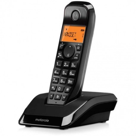 Telefono Motorola Dect S1201 Negro