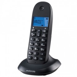 TELEFONO MOTOROLA DECT C1001 NEGRO SINGLE