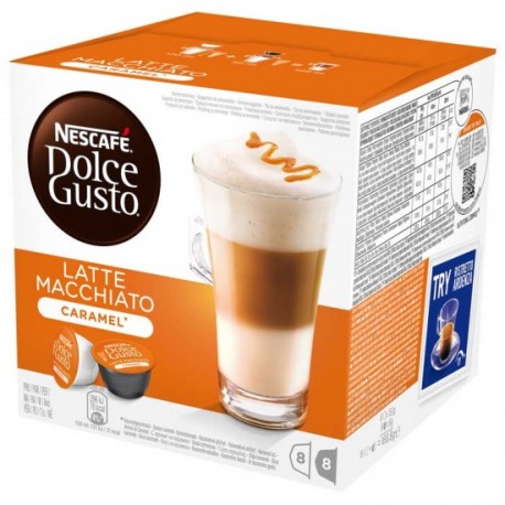 ESTUCHE DOLCE GUSTO LATTE MACHIATO CARAMEL 16CAP