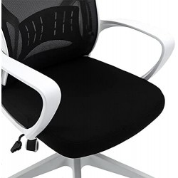 SILLA DE OFICINA AM-OC32-WHITE/BLACK