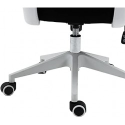 SILLA DE OFICINA AM-OC32-WHITE/BLACK