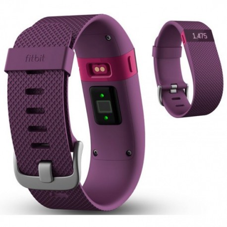 PULSERA FITBIT FB405PML-EU CHARGE HR LILA GRANDE