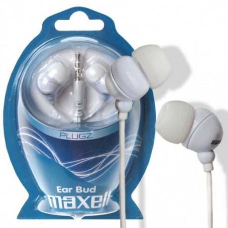 AURICULARES MAXELL PLUGZ M140 BLANCO