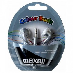 AURICULARES MAXELL COLOUR BUDS SILVER M132