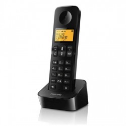 TELEFONO PHILIPS D2101B/23 DECT BLACK M/L