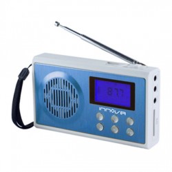 TRANSISTOR INNOVA FM D132 USB SD LITIO ALTAVOZ