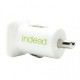 CARGADOR USB COCHE INDEED INDDC3 3 AMP (2,1+1 Ahm)