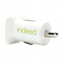 CARGADOR USB COCHE INDEED INDDC3 3 AMP (2,1+1 Ahm)