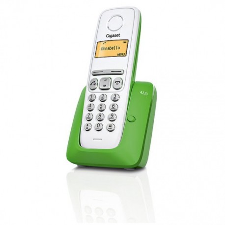 TELEFONO GIGASET A 230 DECT BLANCO/VERDE