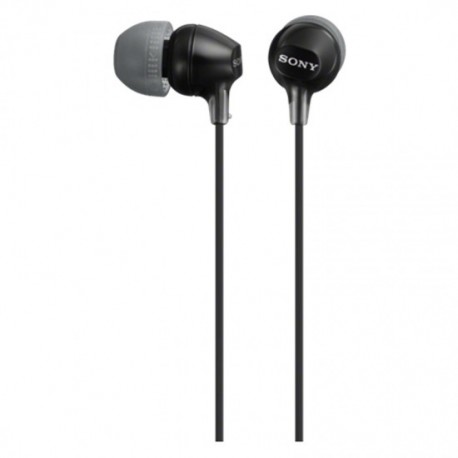 AURICULARES SONY MDR-EX15 LPB NEGRO SILICONA INTRA