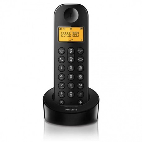 TELEFONO PHILIPS D1201B/23 DECT BLACK