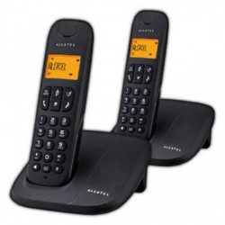 TELEFONO ALCATEL DELTA 180 DUO BLACK DECT M. LIBRE