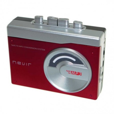 WALKMAN NEVIR NVR-417 CMP3 USB RIPPING ROJO