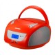 RAD/CD BRIGMTON W-411 BT BLUETOOTH R ROJO