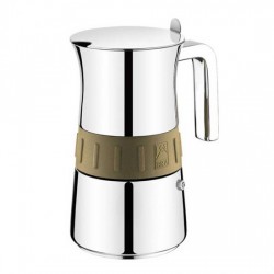 CAFET. BRA ELEGANCE GOLD INOX 10T INDUCCION