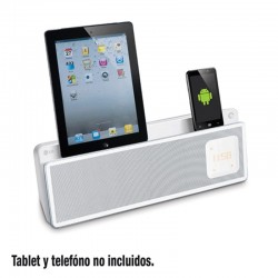 DOCKSTATION LG ND5521 IPOD+IPAD BLUE DUALDOCK NEGR