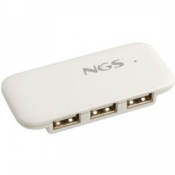 HUB USB NGS I-HUB 4 PUESTOS BLANCO