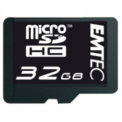 TARJ. MEMORIA EMTEC MICRO SD 32GB HC