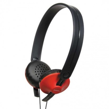 AURICULARES PANASONIC RP-HX35E-R NEGRO-ROJO