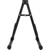 Soporte de suelo para guitarra plegable Base tipo A con estructura metálica, acolchado protector y patas antideslizantes
