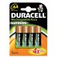 PILAS DURACELL AA RECARGABLES 2450 mAh BLI/4