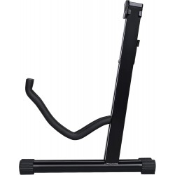 Soporte de suelo para guitarra plegable Base tipo A con estructura metálica, acolchado protector y patas antideslizantes