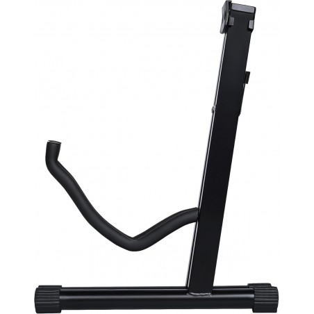 Soporte de suelo para guitarra plegable Base tipo A con estructura metálica, acolchado protector y patas antideslizantes