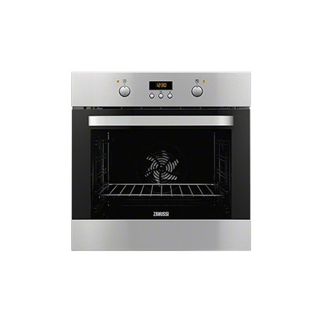 HORNO ZANUSSI ZOB35632XA INOX 74L AQUAC.DISP CARR