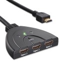 Multipuerto HDMI Switch 3 Puertos con Cable