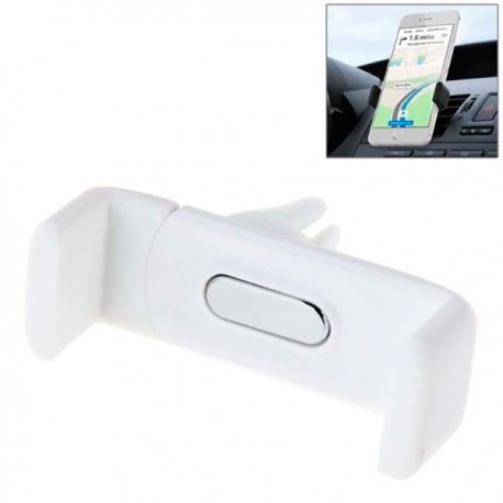 Soporte universal para móvil en rejilla de coche color blanco