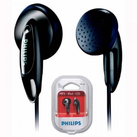 Philips SHE1350 - Auriculares de botón,negro