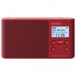 RADIO SONY PORTATIL FM XDRS41DR ROJO