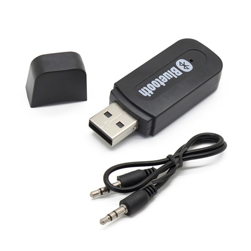 Receptor De Audio Bluetooth Usb Estéreo Mini Plug 3.5 Mm